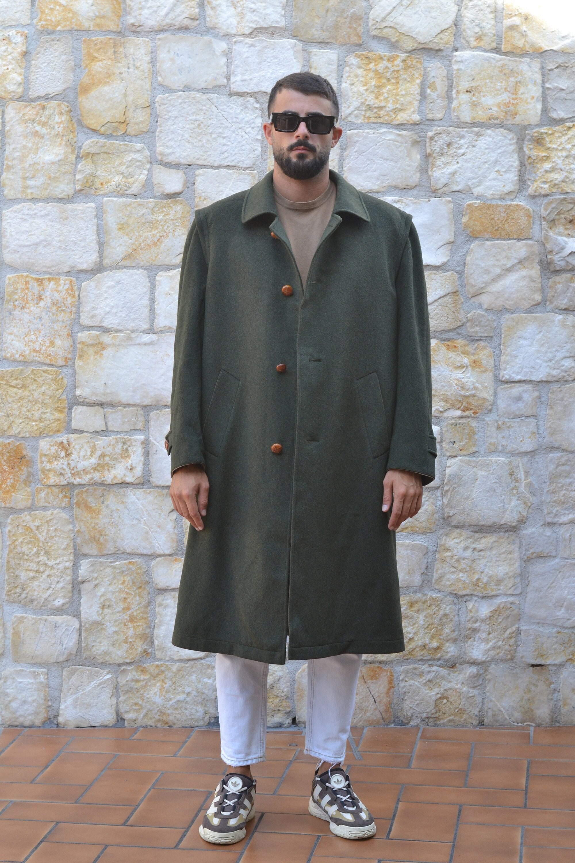 Steinbock Loden Cappotto Steinbock Innsbruck Hubertus Coat LODENFREY