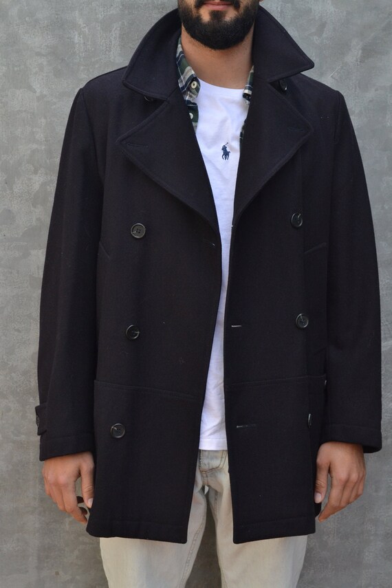 90s Red Wool Pea Coat Vintage Double Ted Dress Dkny Heavy Peacoat Women S Clothing Valresa Com 90s Red Wool Pea Coat Vintage Double, Warm Vegan Pea Coat