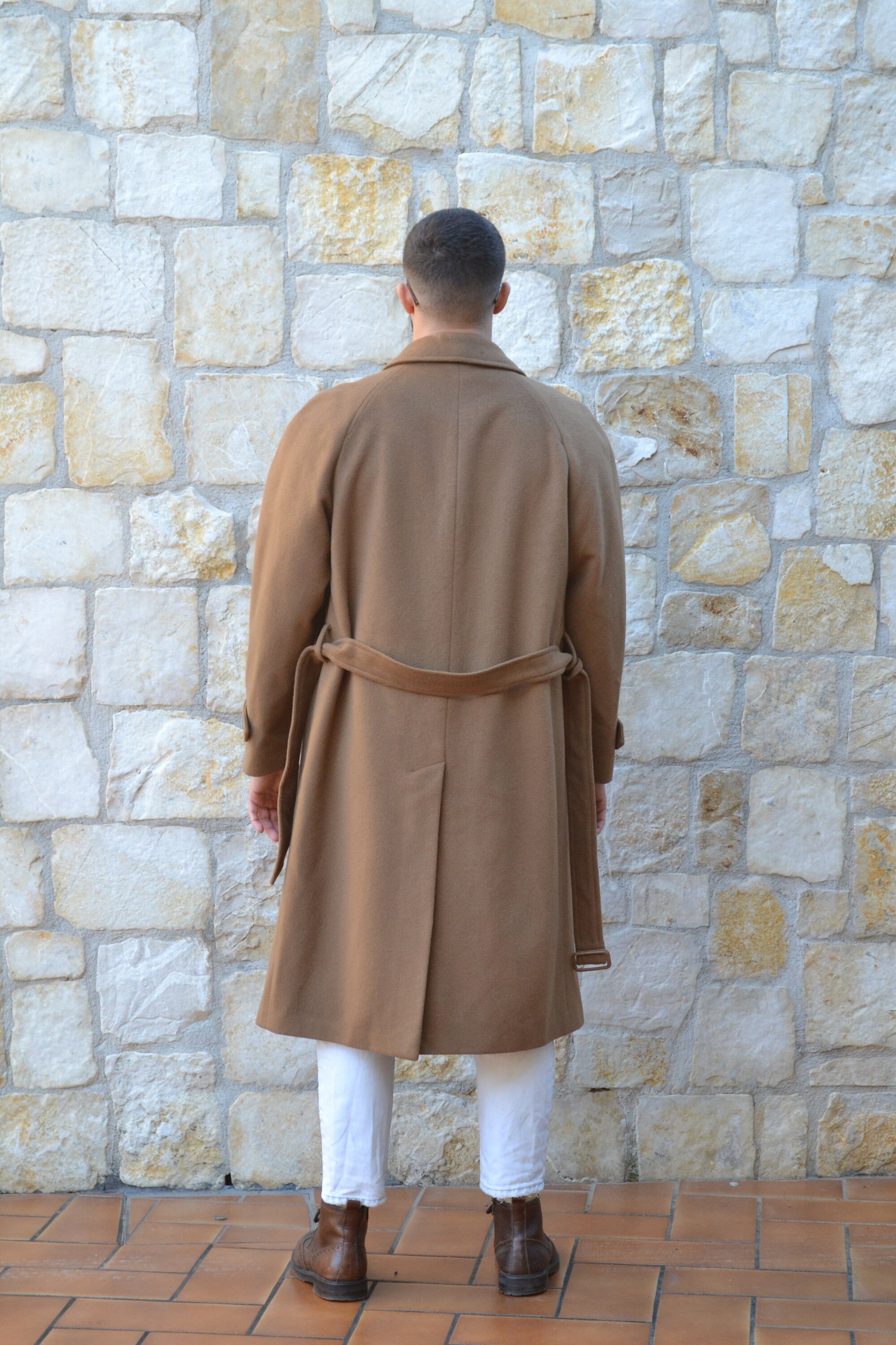 ハ*オ様 90s vintage real mouton half coat cream_mouton_peacoat_hiphopclo