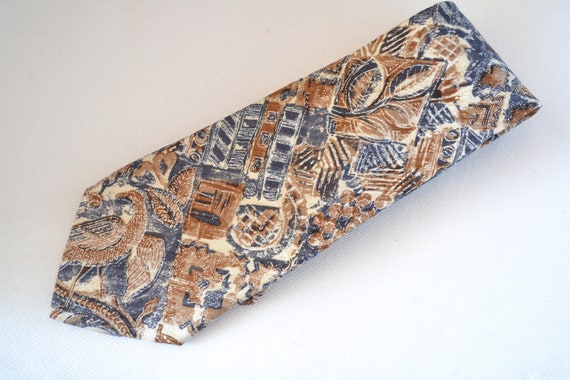 Balenciaga 1990s vintage ties, silk tie, gift for… - image 2