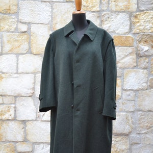 Moessmer / Garii Vintage Tyrol Loden Coat, Green loden Coat, Original Austrian Loden Coat, Original Himalaya Tyroler Loden image 5