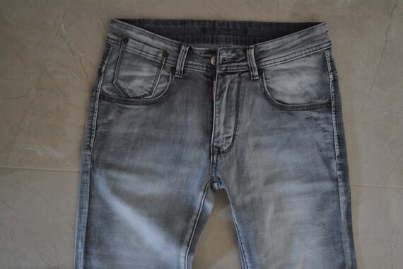 Dsquared Jeans dsquared donna jeans cropped grigio | Etsy Italia