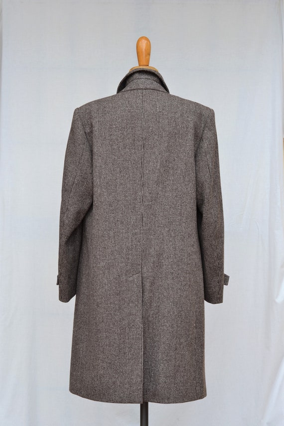 1970's tweed coat / mens winter coat men houndsto… - image 5