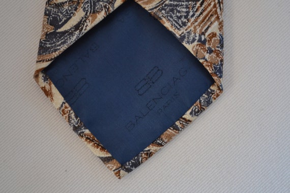 Balenciaga 1990s vintage ties, silk tie, gift for… - image 8