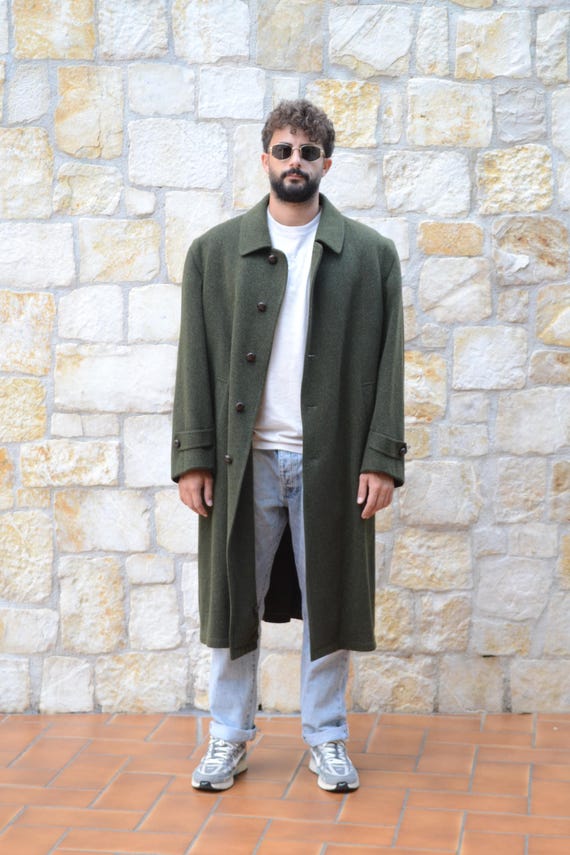 ジャケット・アウター 90s archive Science London mods coat Original 1990s Loden Coat by Dolomiten – Made in Italy – Size 52