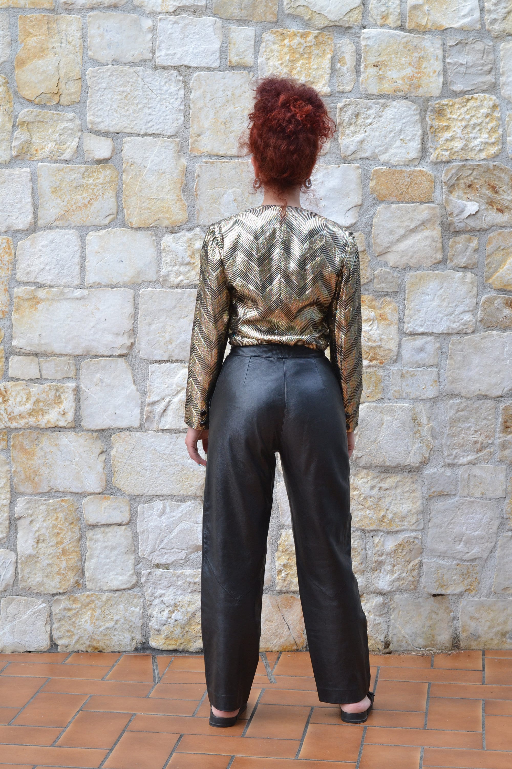 Vintage Black Layered Pant SZ 8