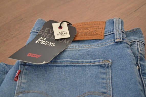 Realista Carteles suerte Levis Premium jeans 314 talla 29 Levis dando forma a caderas - Etsy España