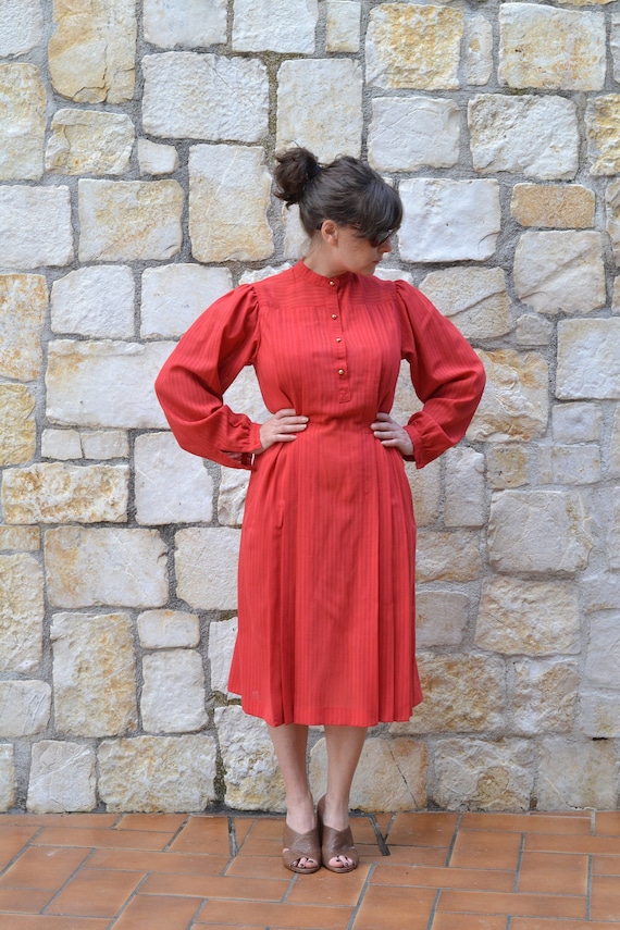 midi 70s dress 70s Gunne Sax Midi Dress Luxie Vintage