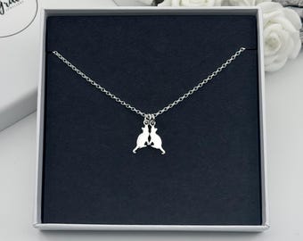 Sterling Silver Cat Pendant Necklace - Choose your Chain Length Memorable