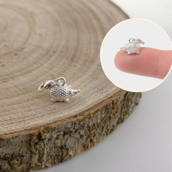 Hedgehog Charm Sterling Silver Hedgehog Charm Sterling Silver