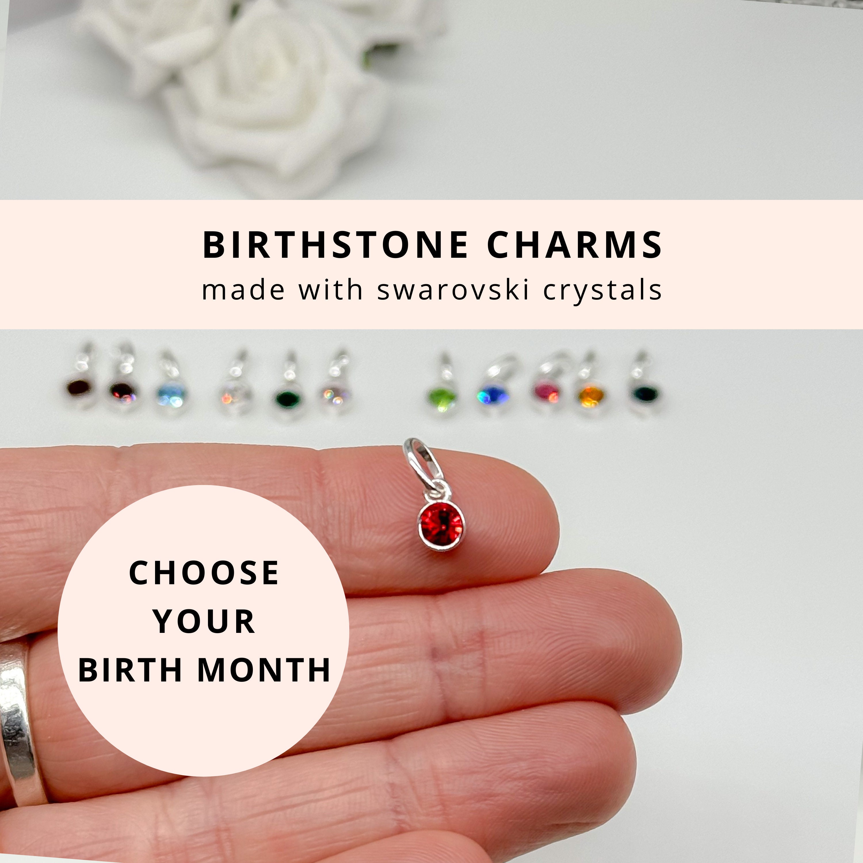 Swarovski birthstone charms wholesale new arrivals