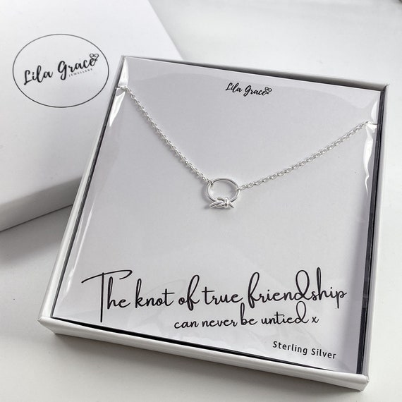 Sterling Silver Knot Necklace | Van Peterson London