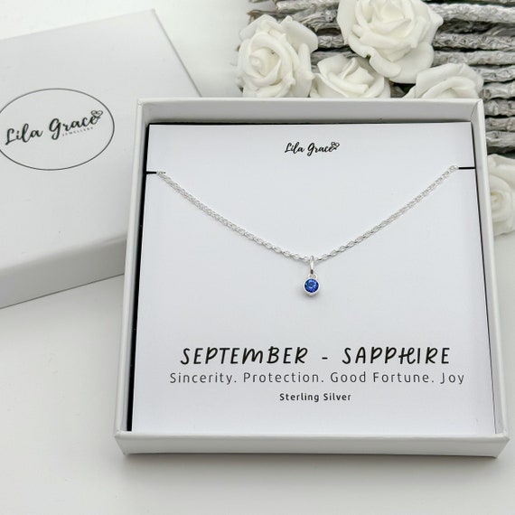 Sterling Silver Dyed Blue Corundum September Bead Charm Sterling Silver Dyed Blue Corundum September Bead Charm