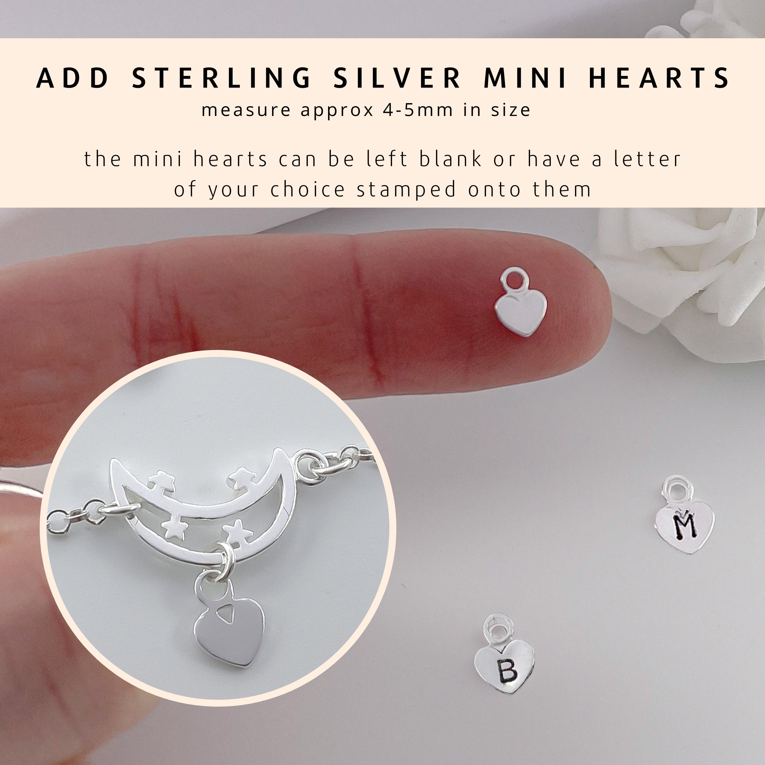 Love you to the moon and store back bracelets