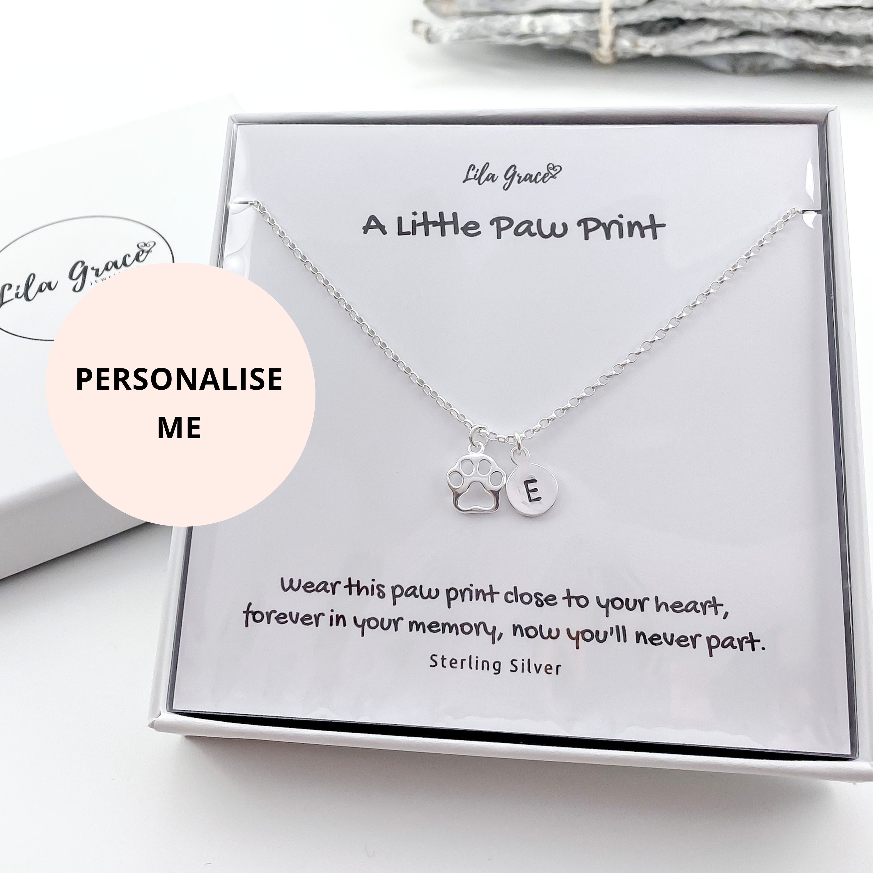 Personalised sale dog pendant
