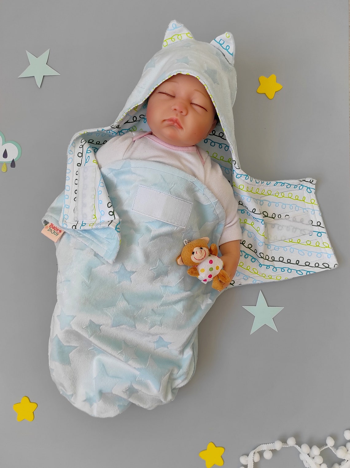 Sleep sack Baby sleeping bag Cute baby boy clothes Baby Etsy