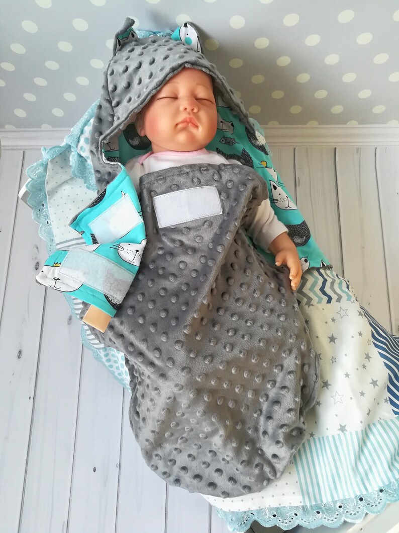 Newborn baby sleeping bag Swaddle bag Best baby swaddle Soft Etsy