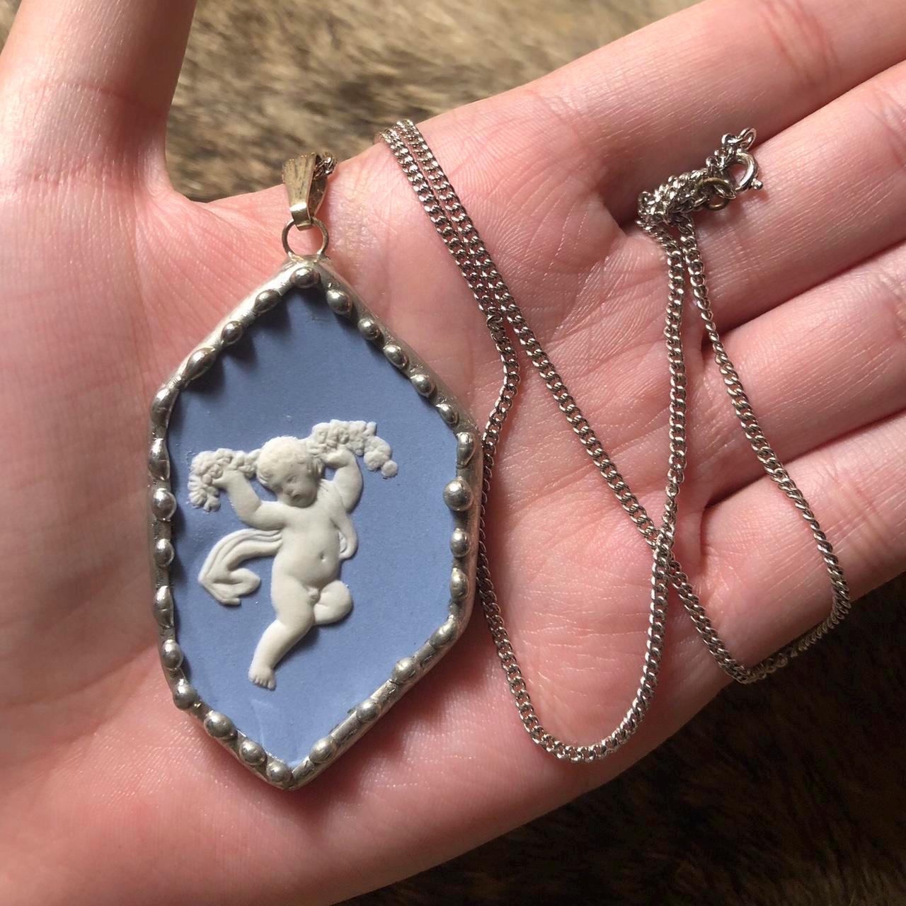 Vintage wedgwood necklace - Etsy 日本