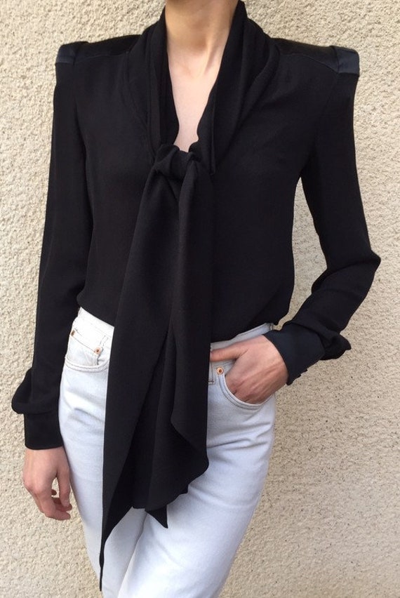 Vintage Guy Laroche silk blouse