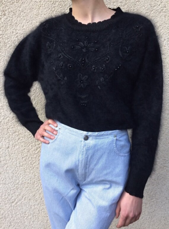 Vintage angora sweater
