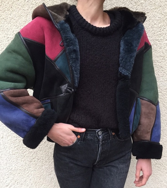 Vintage shearling coat