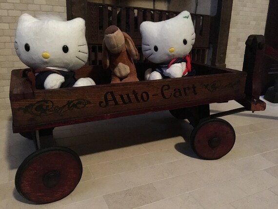 antique toy wagon