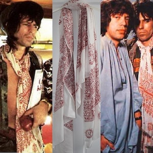 Keith Richards Style Scarf - Keef Rolling Stones