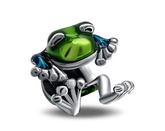 Authentic Pandora Frog Charm 790247 Pre-owned Authentic Rare
