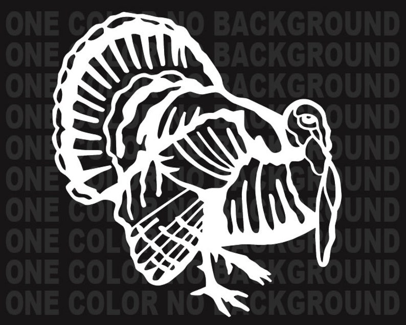 2 WILD TOM TURKEY Hunting Decals Stickers Bogo for Car Truck Etsy