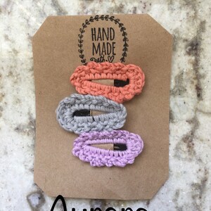 Crochet Hair Clip Bohemian style