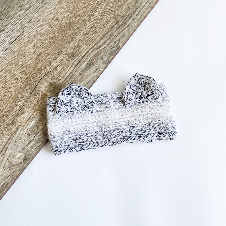 Crochet Cat Headband Cat lover gift Cosy headband Headband Etsy