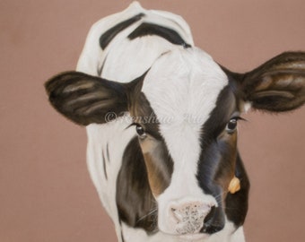 Cow Limited Edition Fine Art Print (Non encadré)