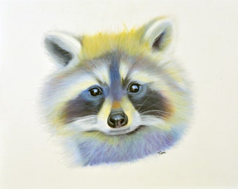 Raccoon Open Edition Print