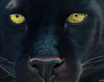Impression d'art en édition limitée Panther