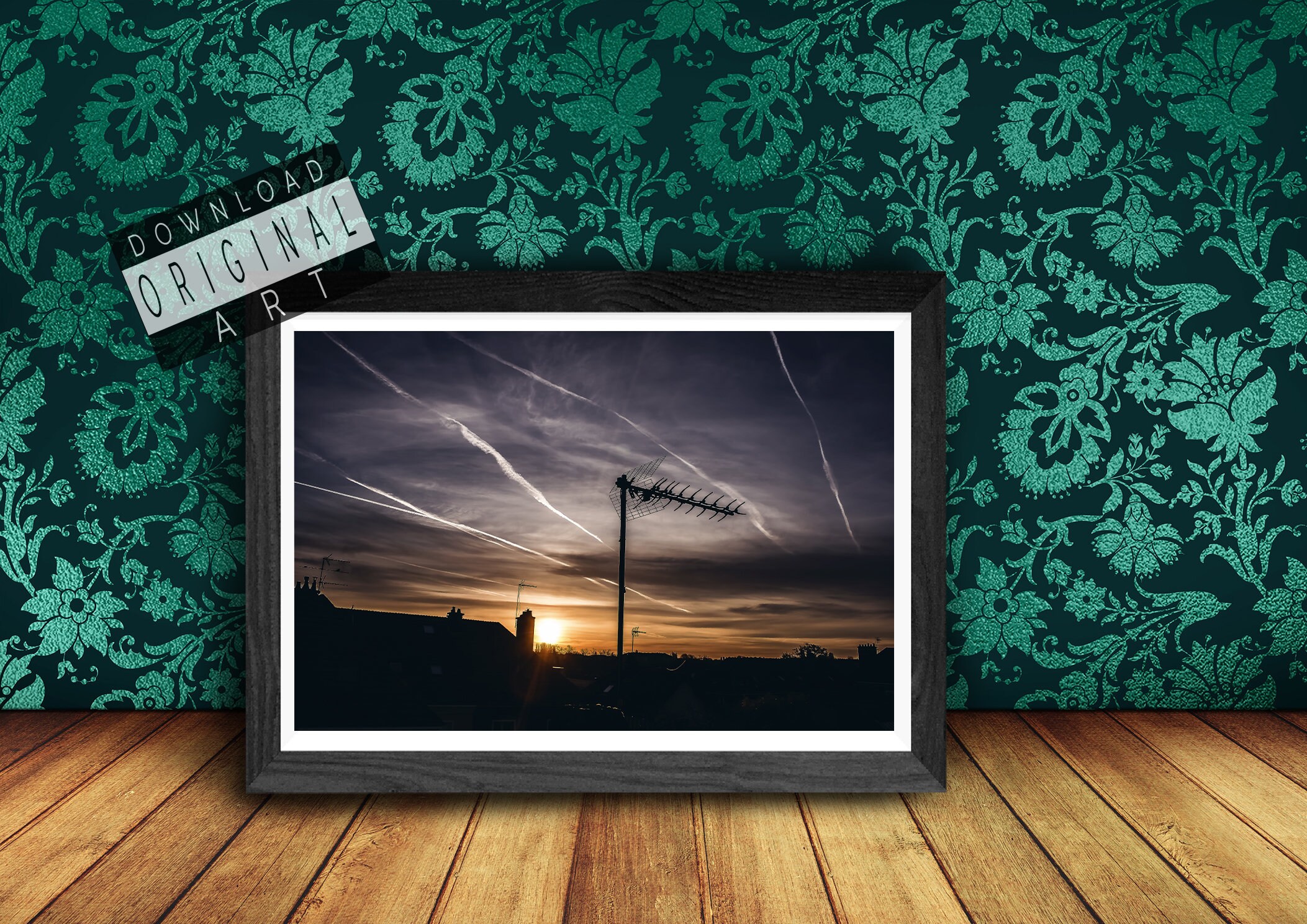 Wall decoration poster direct download printable DIY modern Etsy