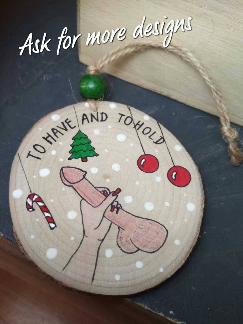 Naughty Christmas Ornaments Dirty Santa Gift Funny Etsy