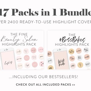2460 Handwritten Instagram Story Highlight Covers Bundle Instagram Cover Icons IG Text Story Icons Instagram Templates Business image 2
