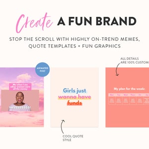 22 Podcast Posts Template Pack for Instagram Canva Post Templates for Podcasters Post Templates for new Podcast episodes & Highlights image 4