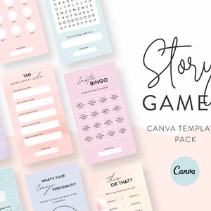 Engagement Boost Bundle for Instagram 300 Canva Posts, Story & Puzzle Templates Instagram Templates for Creators and Coaches zdjęcie 7