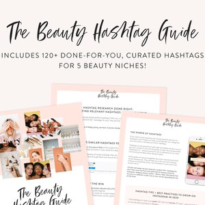 Beauty Instagram Template Kit Instagram Story Templates for Canva Instagram Posts for Hair Stylists, Makeup Artists, Brow Lash Artists image 6