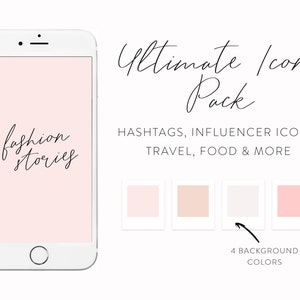 Fine Handwritten Instagram Highlights 120 Instagram Text Highlights Instagram Text Icons Instagram Templates Highlight Cover Icons image 3