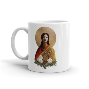 St. Cecilia Mug, Catholic Gift, Catholic Coffee, Confirmation Gift, Catholic gift