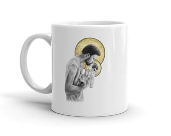 St. Joseph-mok, katholiek cadeau, katholieke koffie, katholiek cadeau vader, katholieke vader, katholiek cadeau