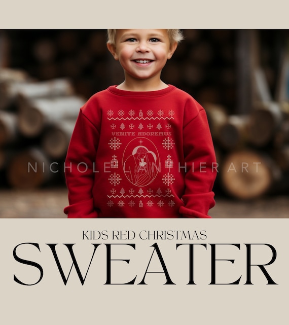 Catholic Christmas Kids Shirt Catholic Christmas Kids Shirt