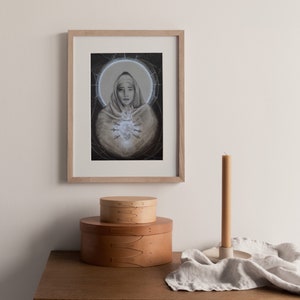 Our Lady of Sorrows Art Print | Virgin Mary Art | Mater Dolorosa Art ...