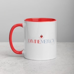 Divine Mercy Mug, Catholic Gift, Catholic Coffee, Catholic gift