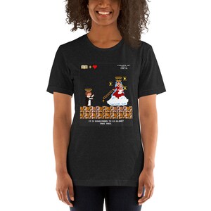 ADULT Rosary Pixel Shirt, catholic gift