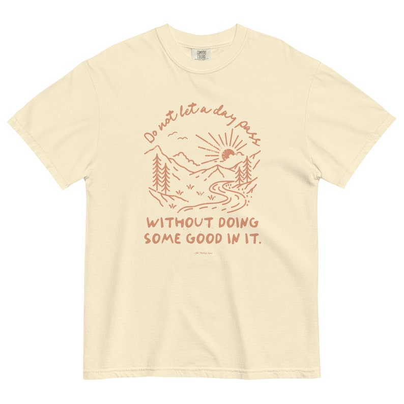 St. Philip Neri Tee, Catholic Tee, Do not let a day pass tee