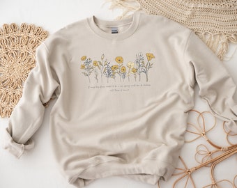 St. Therese Quote Sweatshirt, Catholic Sweatshirt, Catholic shirt, Catholic gift