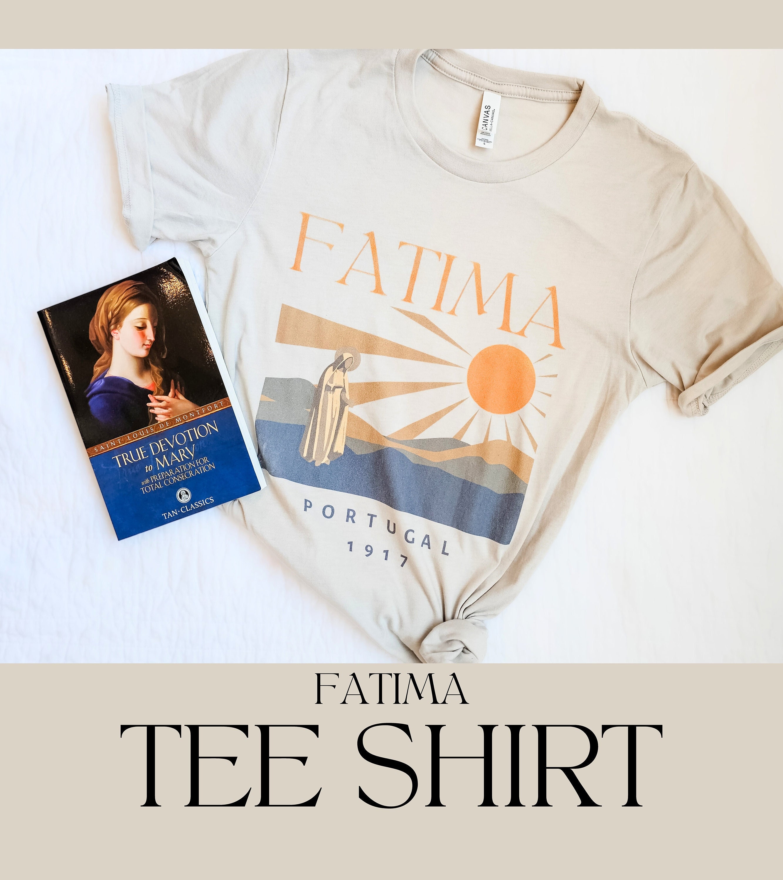 Fatima Shirt, Catholic Shirt, Our Lady of Fatima, Catholic t shirt, Catholic gift